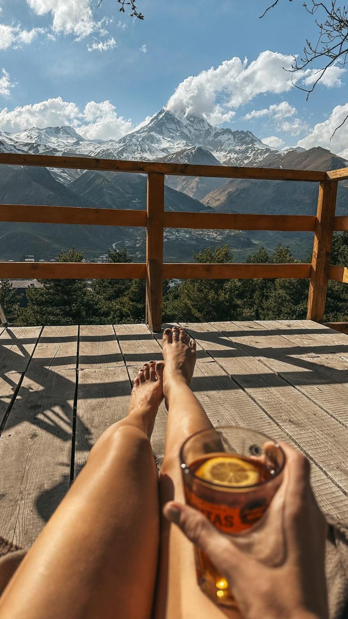 فندق Elia Glamping كازباجي المظهر الخارجي الصورة