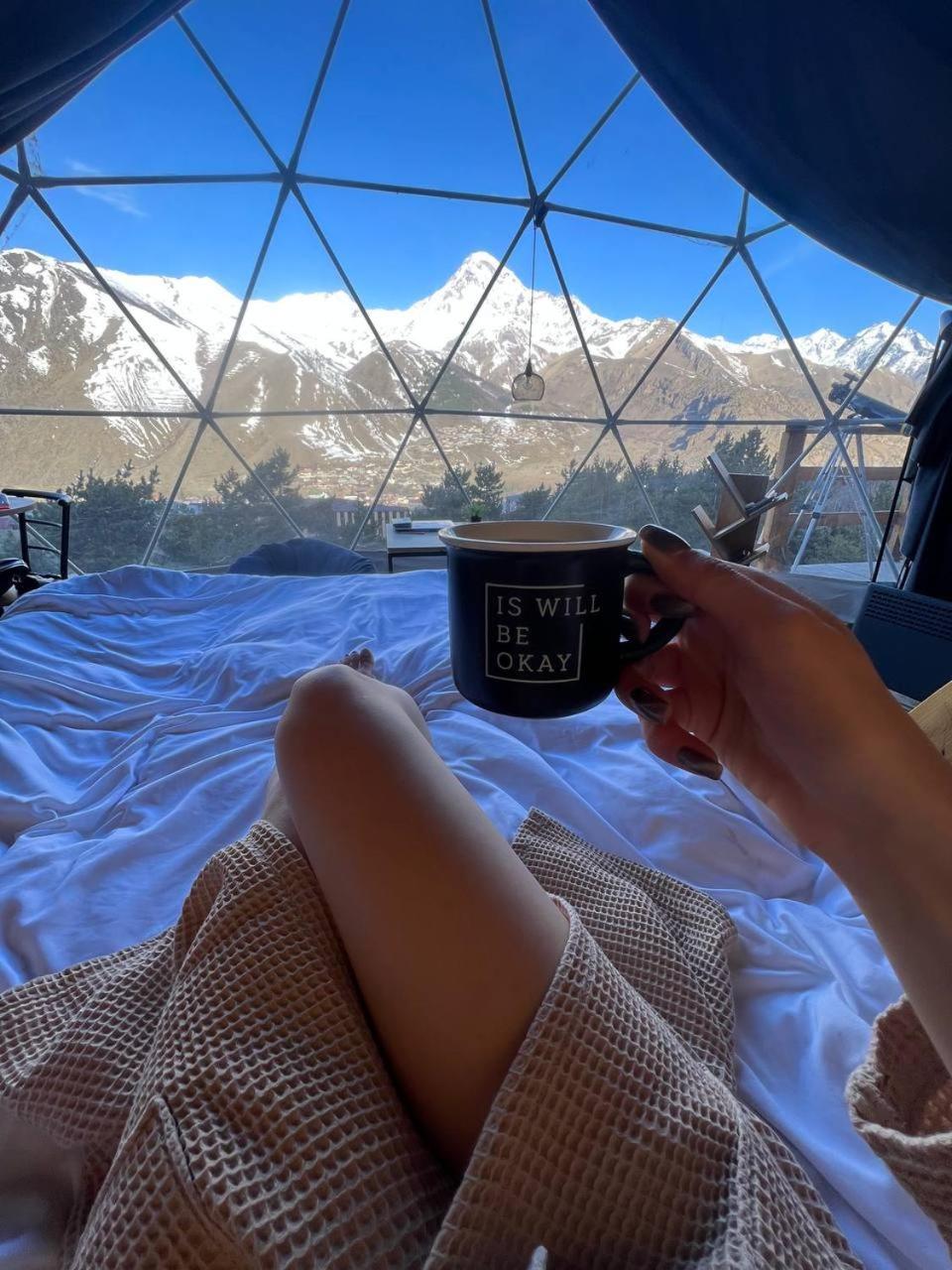 فندق Elia Glamping كازباجي المظهر الخارجي الصورة
