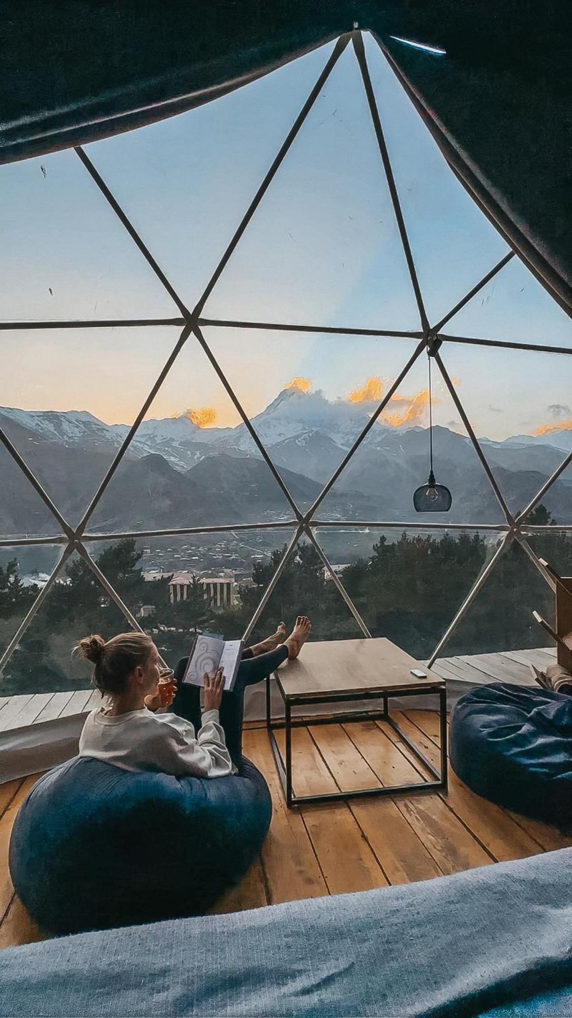 فندق Elia Glamping كازباجي المظهر الخارجي الصورة