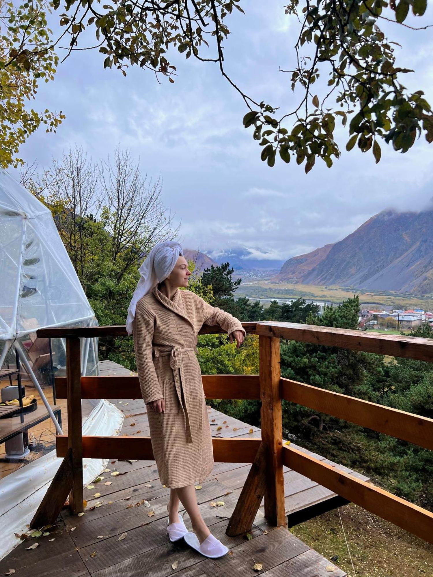 فندق Elia Glamping كازباجي المظهر الخارجي الصورة
