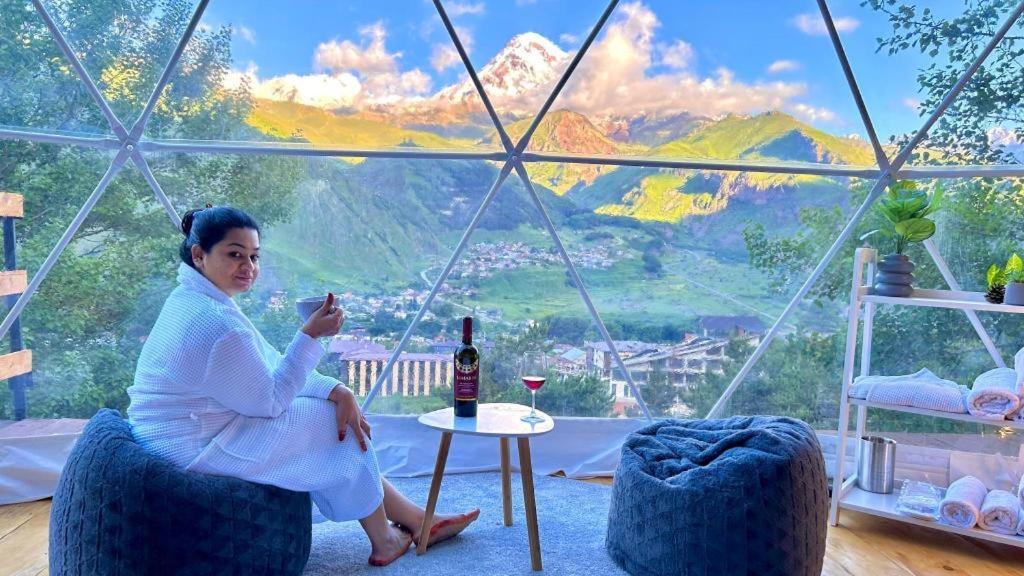 فندق Elia Glamping كازباجي المظهر الخارجي الصورة
